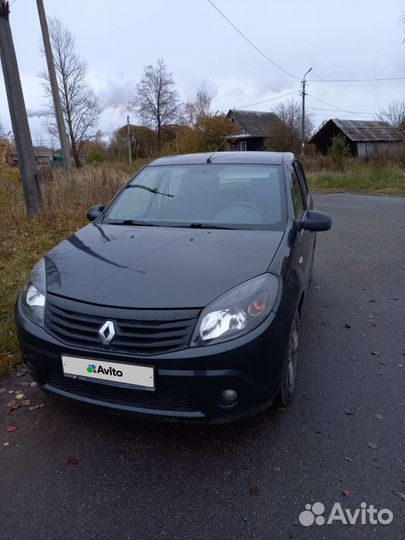 Renault Sandero 1.6 МТ, 2010, 84 000 км
