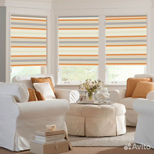 Шторы на окна рулонные