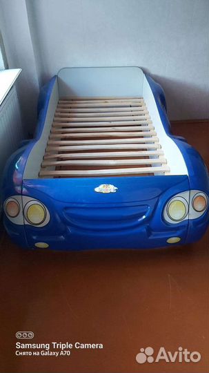 Детская кровать машина бу