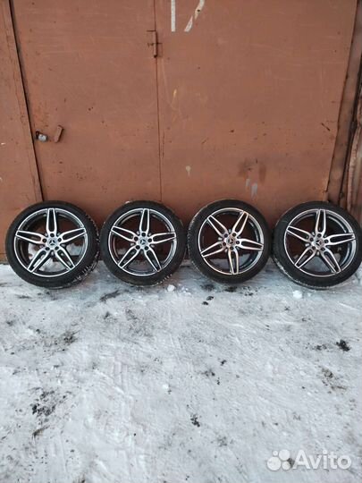 Колеса Мерседес 213 R19 AMG разноширокие оригинал