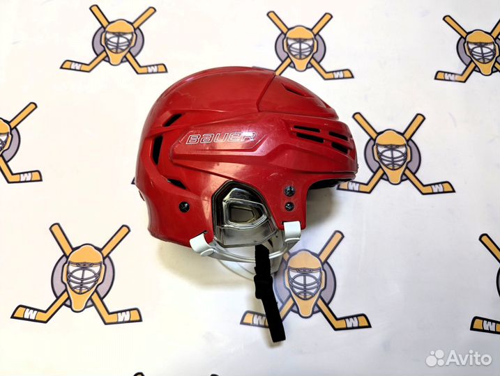 Шлем bauer re-akt хоккейный sr M бу