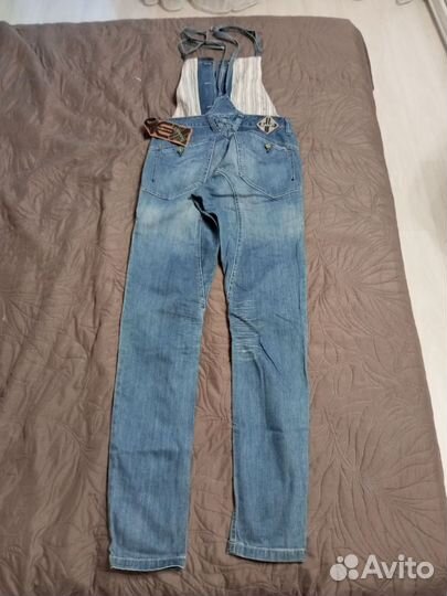 Джинсовый комбинезон женский 42 44