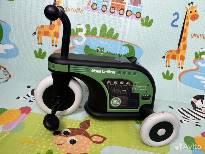 3х колесный велосипед-беговел каталка Italtrike