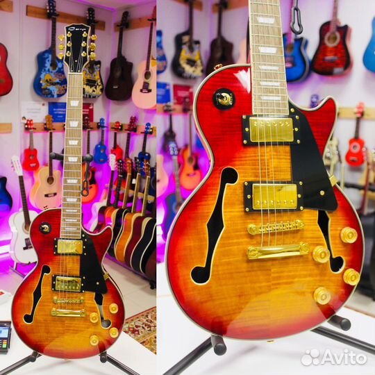 Полуакустическая гитара Caraya Новая