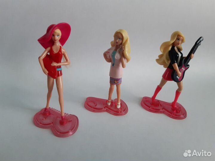 Игрушки из киндер сюрприз Барби