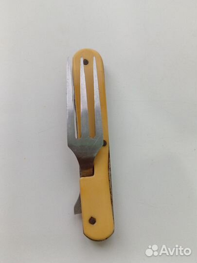 Вилка-нож складной. СССР