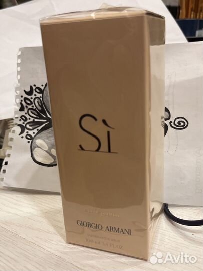 Туалетная вода Giorgio Armani Si 100ml оригинал