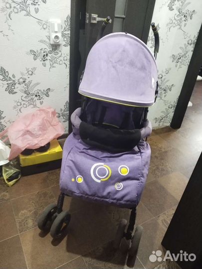 Прогулочная коляска трость бу