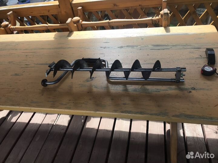 Ледобур титановый