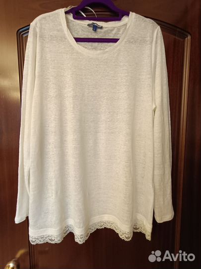 Льняная кофта 50 р