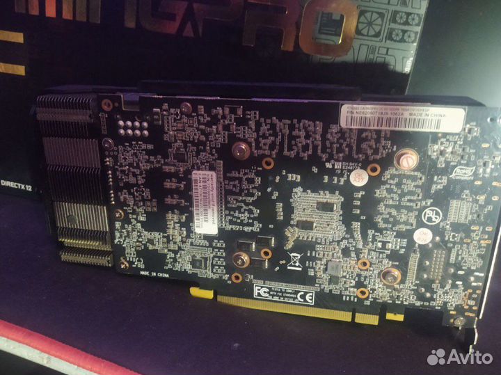 Видеокарта RTX 2060 Palit gamingpro OC 6GB