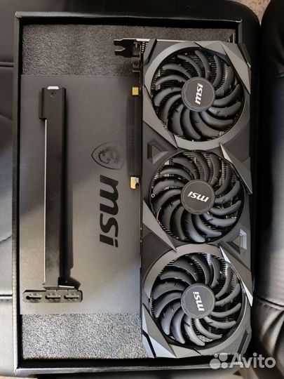 Видеокарта RTX 3060 Ti 8 Gb gddr6X MSI Ventus 3x