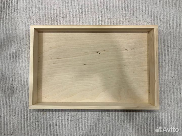 Деревянные подносы без покрытия