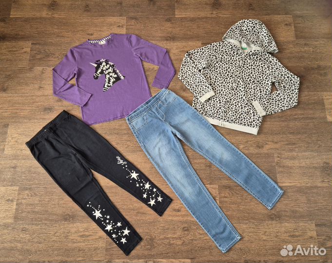 Детские вещи пакетом р.134-140