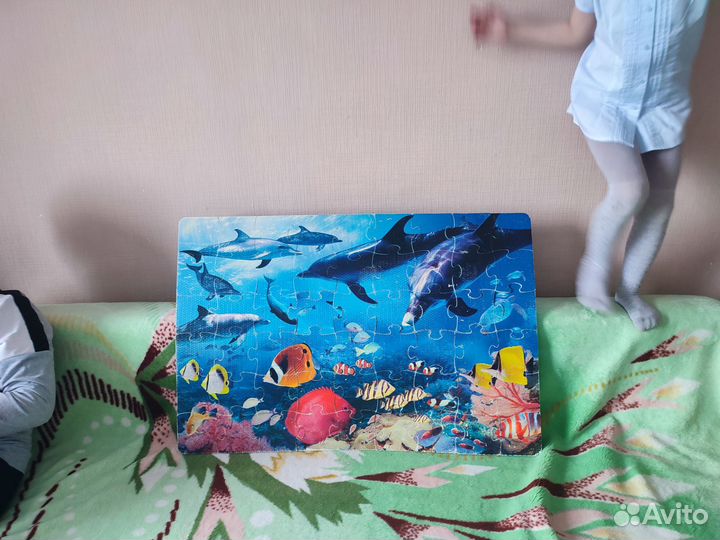 Детский коврик пазл