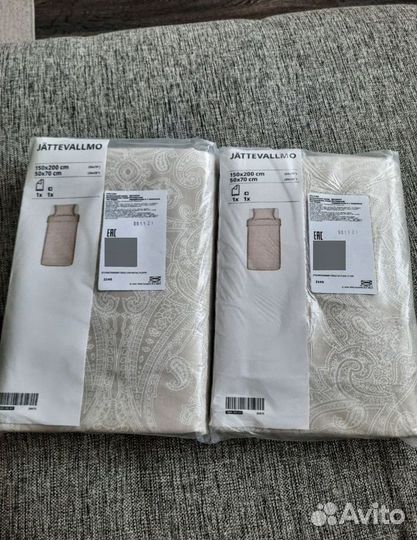 Постельное бельё йэттеваллмо,Подушки хеммахос IKEA