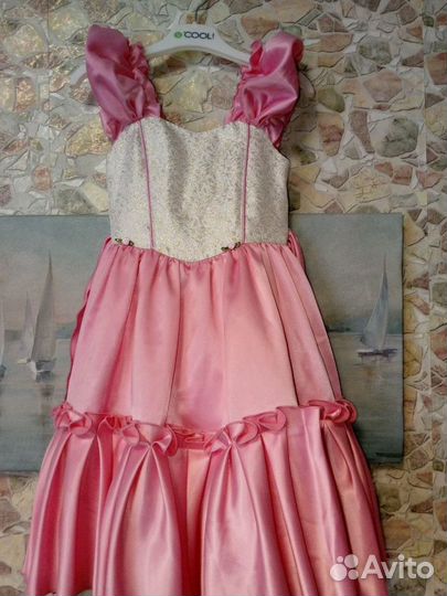Платье на выпускной в садик для девочки 122 128