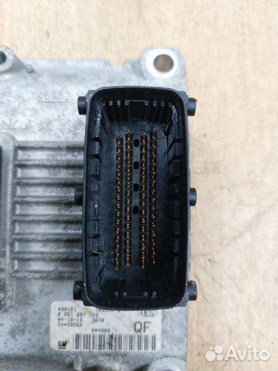 Блок управления двигателем Opel Astra H Z14XEP