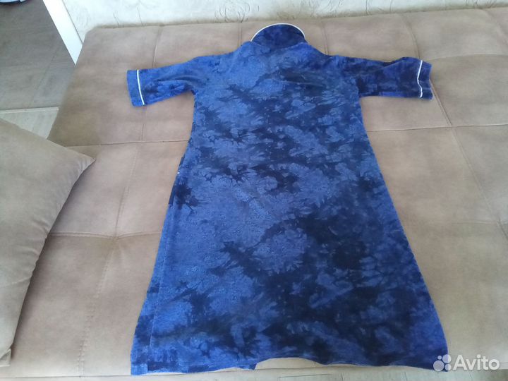 Халат женский велюровый, размер 54-56, б/у