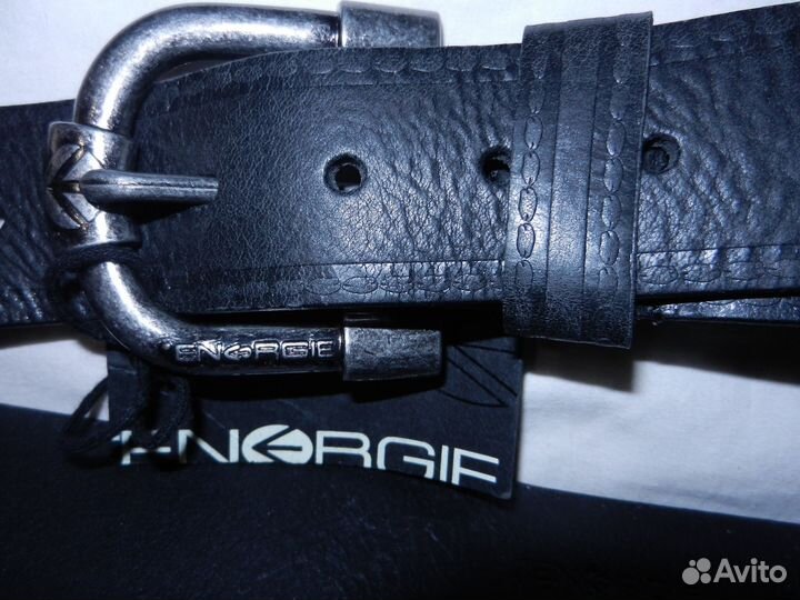 Energie size 86/106см Кожа Ремень новый