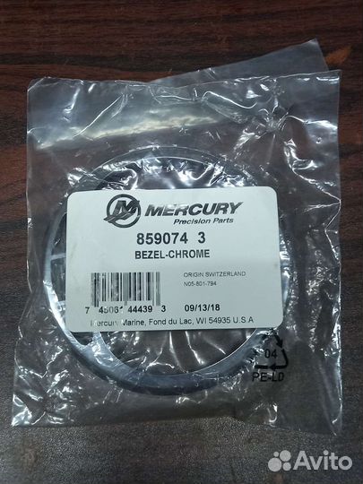 Ободок хромированный Mercury 8590743