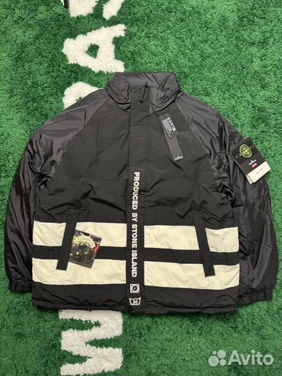 Stone island supreme пуховик оригинал