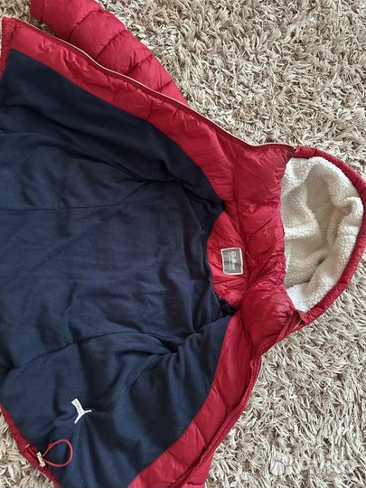 Зимняя куртка для девочки теплая 122