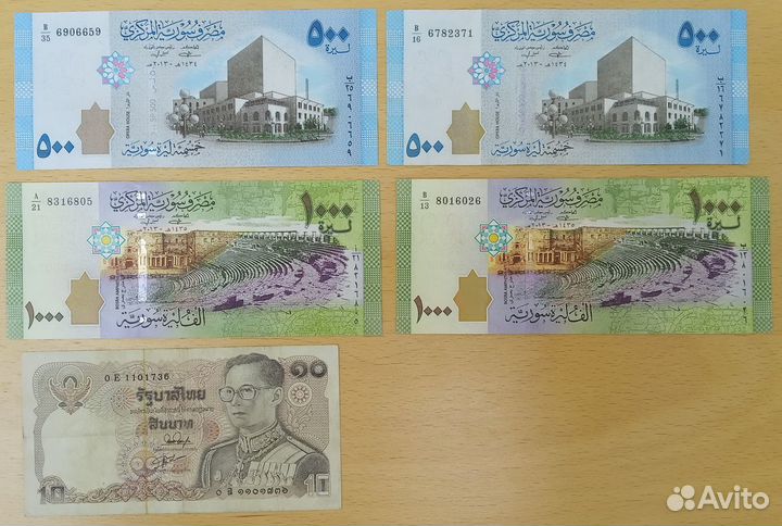 Банкноты. Азия и Ближний Восток, часть 2