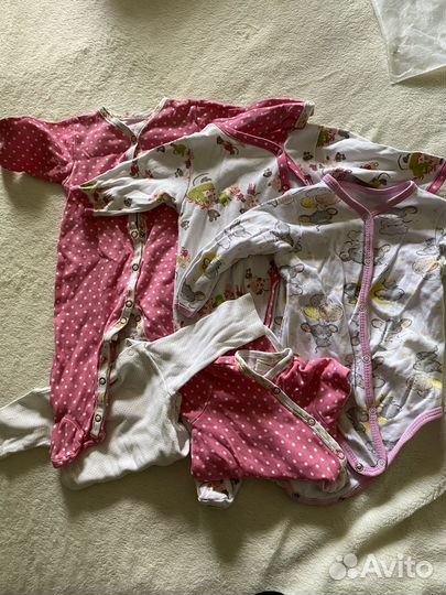 Пакет детских вещей от 0 до 4 месяцев