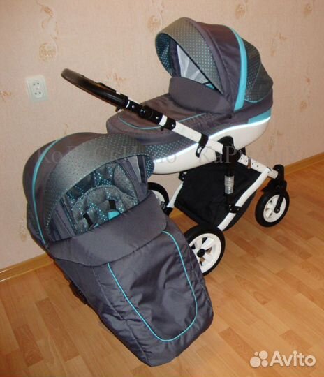 Польска коляска 2 в 1