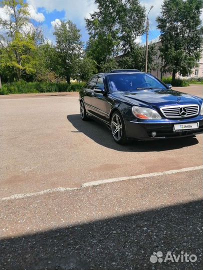 Mercedes-Benz S-класс 5.0 AT, 2001, 160 000 км