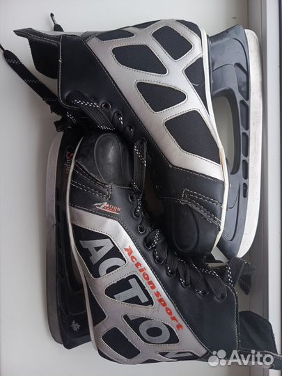 Коньки Action 45 размер