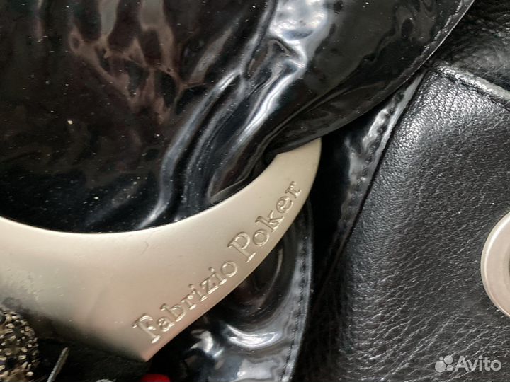 Сумка натуральная кожа Fabrizio Poker