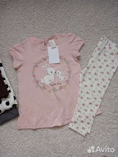 Новая летняя одежда для девочки 80, 86 H&M