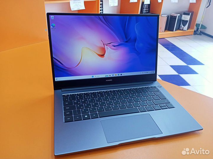 7) Ноутбук Huawei MateBook D14(NbD-WDI9)