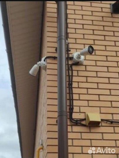 Установка камер видеонаблюдения