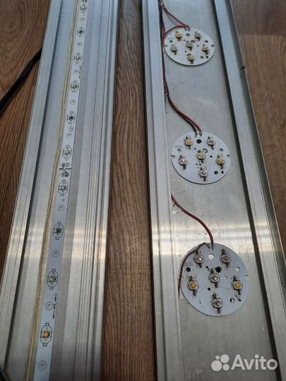 Стойка под аквариум, светильники светодиодные