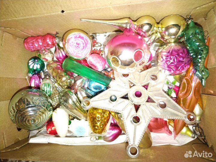 Новогодние игрушки СССР