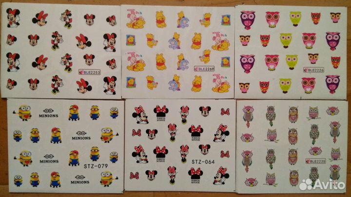 Сдайдеры (наклейки) для ногтей