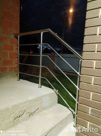 Перила, поручни из нержавеющей стали