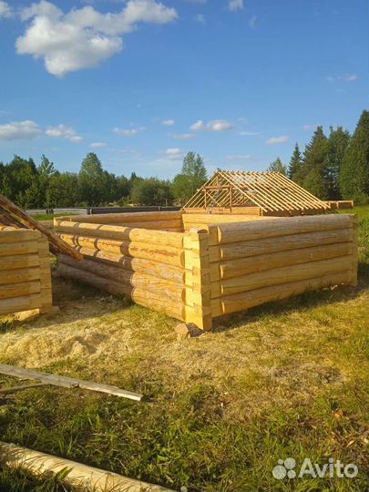 Сруб для бани 3,5*5