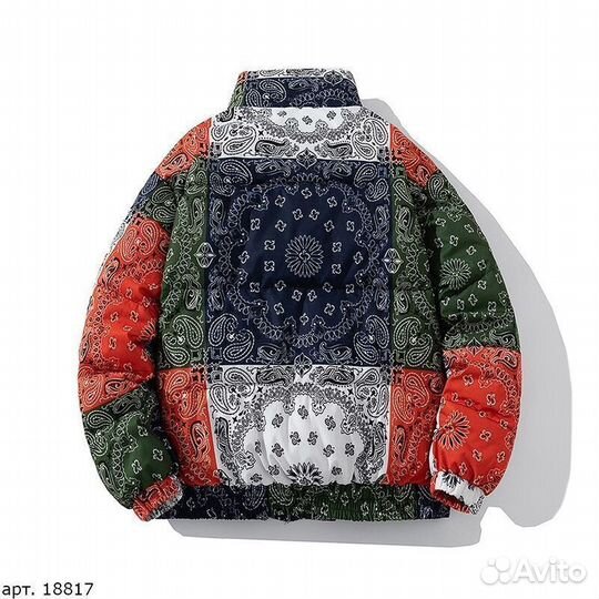 Зимняя Куртка Разноцветная