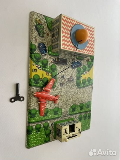 Заводная игрушка СССР, Игрушка Аэропорт