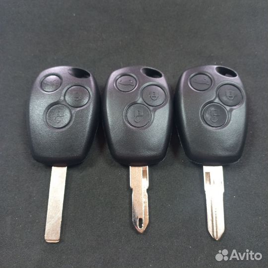 Ключ Renault 3 кнопки