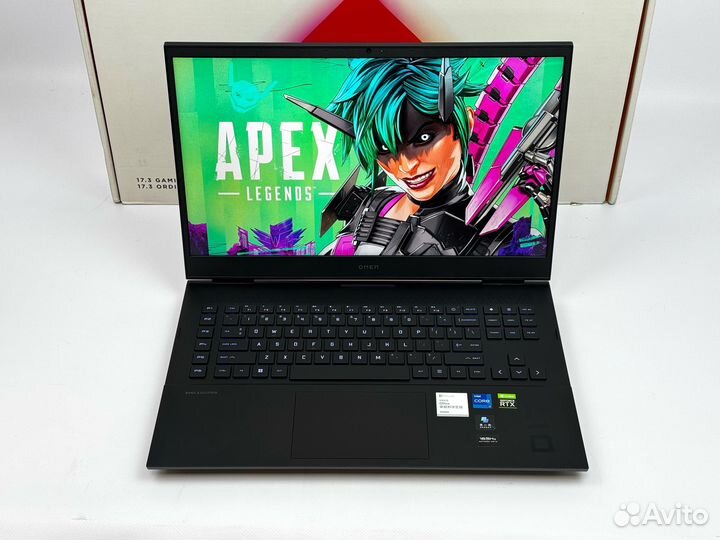 17.3 Игровой HP Omen RTX 3080 Ti 16GB / I7-12800HX