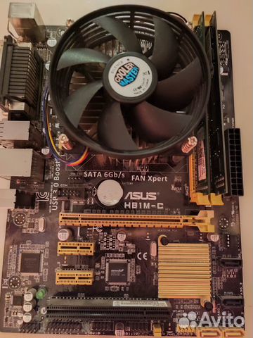 Материнская плата Asus HB1B-C, Процессор Celeron G