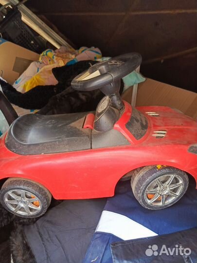 Детская машинка каталка mercedes