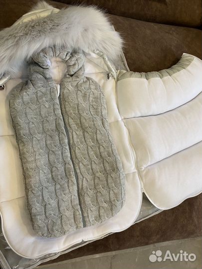 Конверт комплект на выписку осень зима