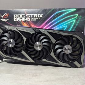 Видеокарта RTX Asus Rog Strix 3070 TI/В идеальном