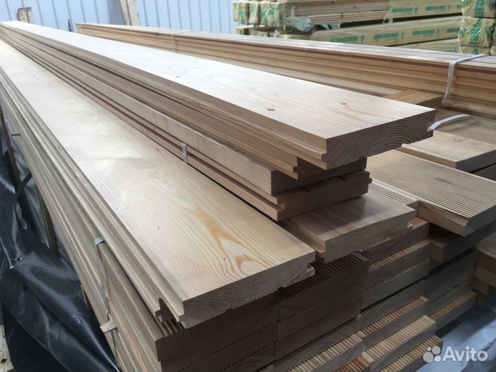 Доска пола 30*125*6,0 м ав ту (Шпунт )